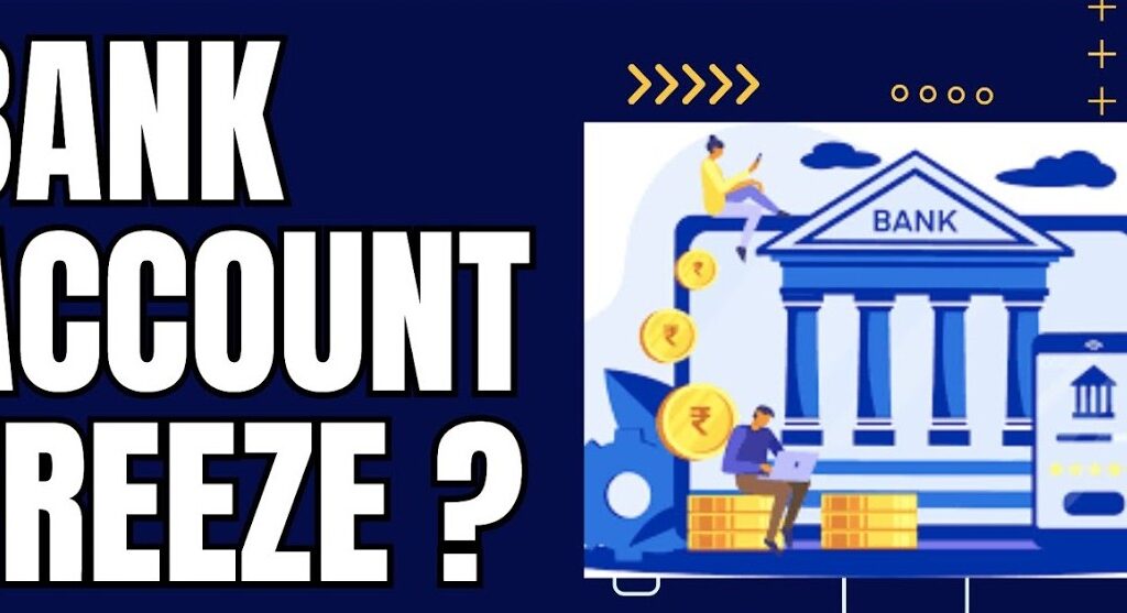 bank account freeze by cyber crime